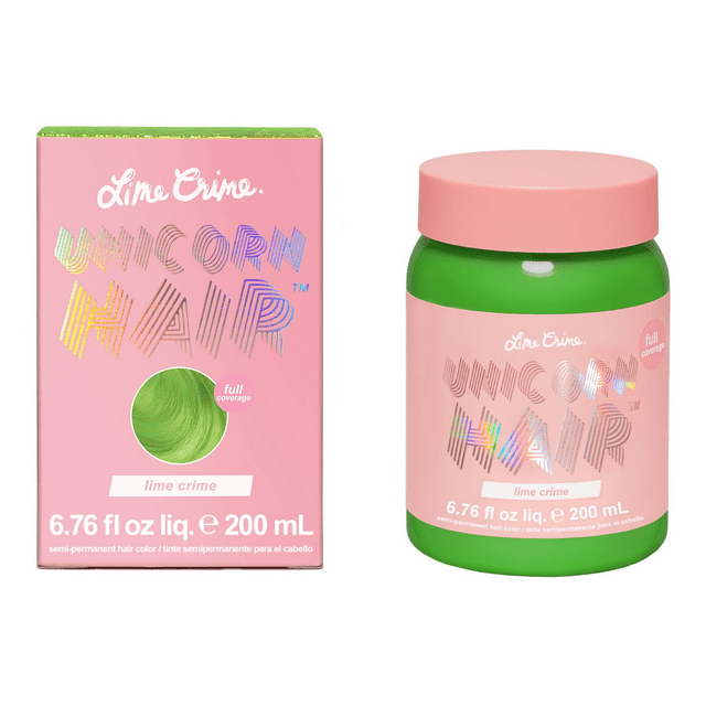 Lime Crime Unicorn Hair, Semi-Permanent Color, Vegan, Full Coverage ...