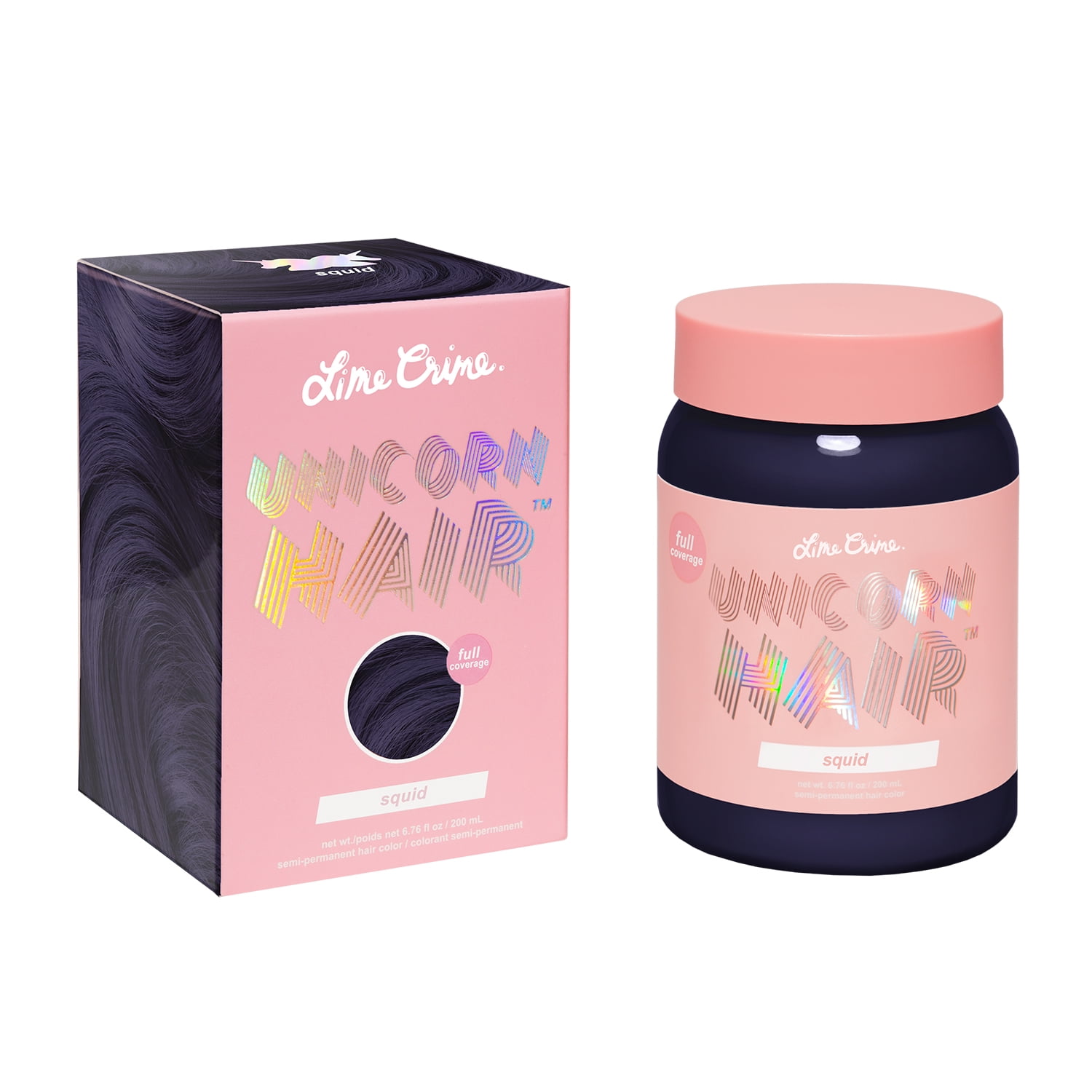 Lime Crime Unicorn Hair, Semi-Permanent Hair Color, Vegan, Full