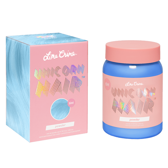 Lime Crime Unicorn Hair, Semi-Permanent Hair Color, Vegan, Light Coverage, Powder, 6.76 fl oz