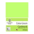 thumbnail image 1 of Lime Green Cardstock - 8.5 x 11 inch - 65Lb Cover - 50 Sheets - Clear Path Paper, 1 of 9