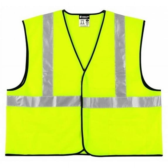Lime Green Class 2 Economy Vest Medium