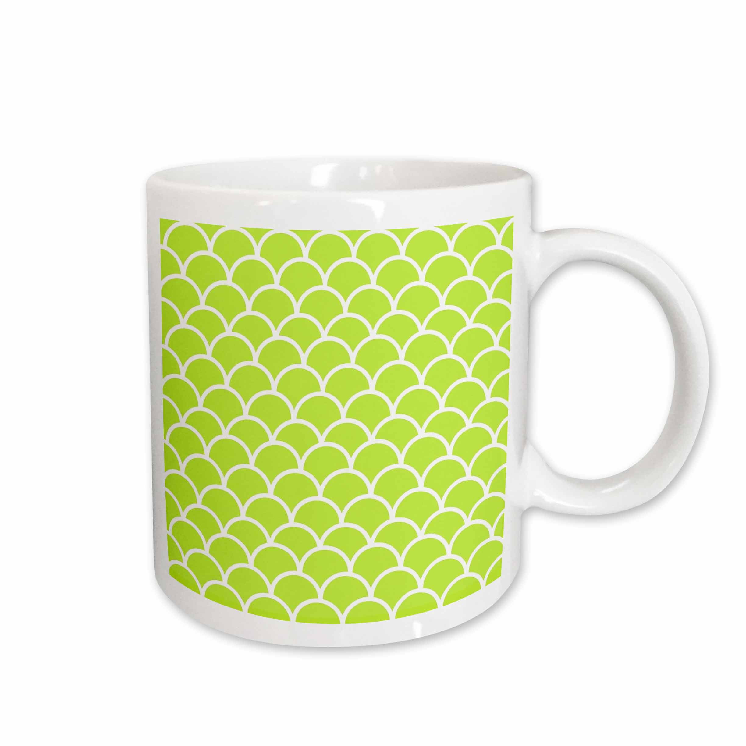 3drose, Lime Green Fish Scale Pattern - Japanese Style Fishscales ...
