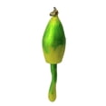 thumbnail image 1 of Lime Green Glittered Mushroom - 1 Glass Ornament 8.25 Inch, Glass - Ornament Chartreuse Wild 17980, 1 of 3