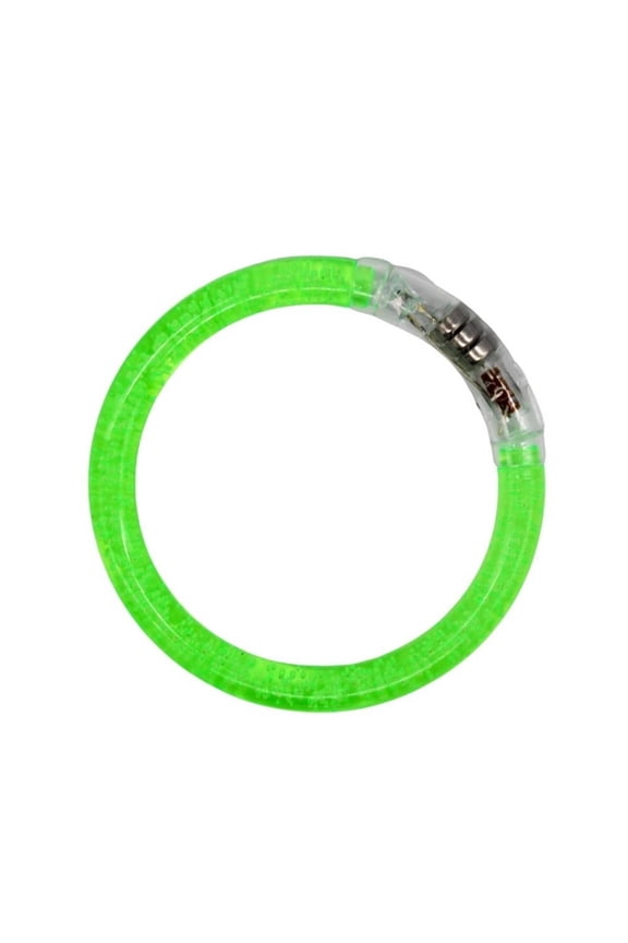 Lime Green LED Bangle Bracelet (Each)