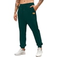 thumbnail image 1 of Lime Green Mens Bodycon Trousers Pants for Man Work Out Athletic Lounge Running Going Out Ruched Paperbag Elastic Waist Basic Long Cuff Leg Summer Fall 2026 Clothing 3XL, 1 of 4