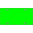 thumbnail image 1 of Lime Green Solid Flat Automotive License Plates Blanks for Customizing, 1 of 1