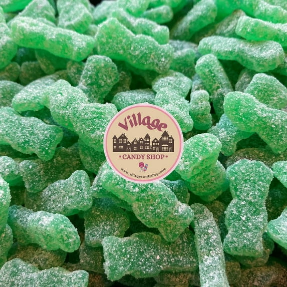 Lime Green Sour Patch Kids Original Soft & Chewy Candy - 7 oz.