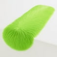 thumbnail image 1 of FabricLA Lime Green Faux Fur Accent Cut 24 x 60 Inches with Rounded Edges for Holiday & Christmas Decor, 1 of 9
