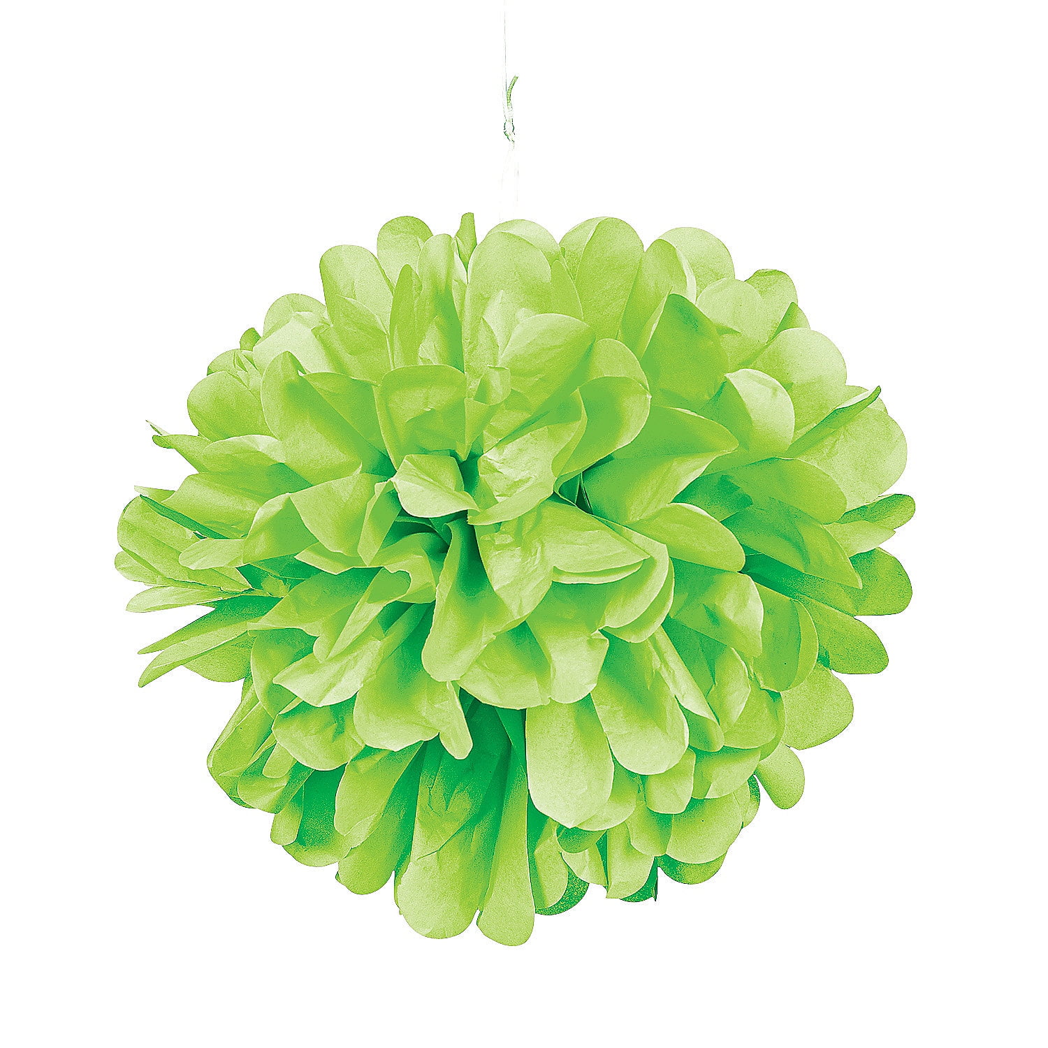Paper Fantasies 27 Lime Green Tissue Paper Fan