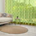 thumbnail image 1 of Lime Green Tulle Curtains with Rod Pocket, Lemon and Lime in Pop Art Inspired Pastel Toned Squares Graphic, Sheer Drape for Wedding Party 2 Panels, 7 Sizes, Yellow Lime Green, by Ambesonne, 1 of 3