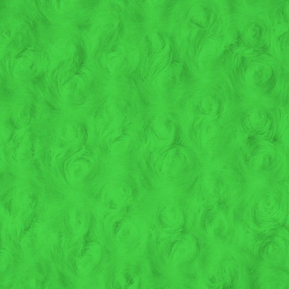 Lime Minky Rosebud Cuddle- By The Yard- 58"/60" 100% Polyester Lap Blankets and Throws, Apparel, Home Decor, Quilting, Craft and DIY Project.