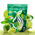 The Pure Splash Lime and Mint Refresher Drink Hydration Electrolyte