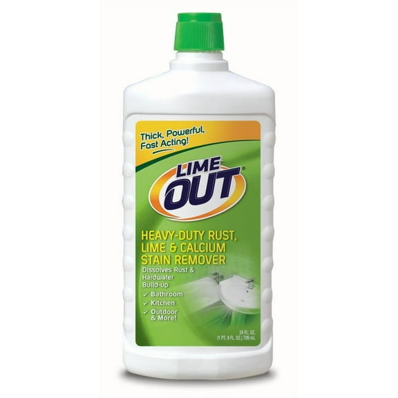 Lime OUT Heavy-Duty Rust, Lime & Calcium Stain Remover, 24 Fl Oz
