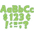thumbnail image 1 of Lime Polka Dots Funtastic 4" Letters Combo Pack [TCR5345], 1 of 2