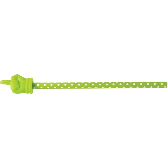Lime Polka Dots Hand Pointer [TCR20679]