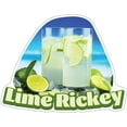 thumbnail image 1 of Lime Rickey 24" Decal Concession Stand Food Truck Sticker, 1 of 2