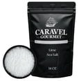 thumbnail image 1 of Caravel Gourmet Lime Sea Salt, Finishing and Cocktail Rimmer Salt, 14 oz Salt Refill Pouch, 1 of 6