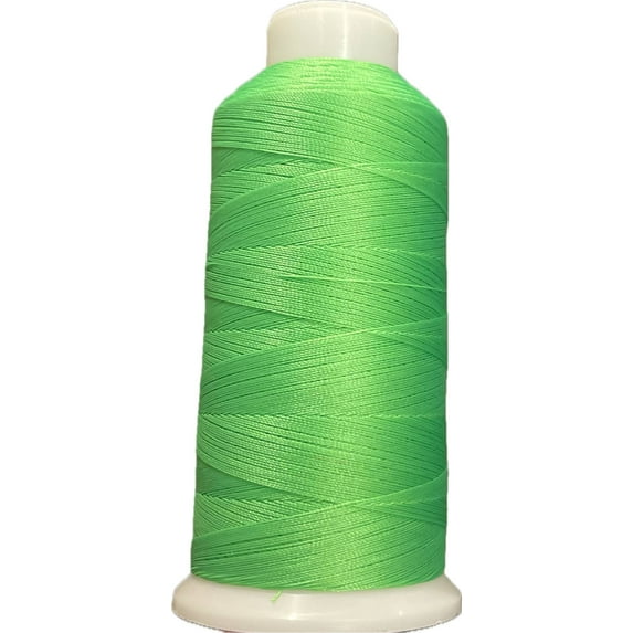 Lime green Bonded Nylon Sewing Thread T70 #69 1500 Yard for Outdoor, Upholstery, Leather