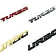 thumbnail image 1 of Limei 1 Pack Car Badge Sticker, Cool 3D Alloy Metal Letter Turbo Car Motorcycle Emblem Badge Sticker Decal Decor Universal, 1 of 6