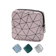 Limei 1 Pack Sanitary Napkin Storage Bags Menstrual Cup Pouches Nursing Pad Holder Tampon Bags Portable Period Kit Bag Feminine Product Pouch for Girls for Pads Bag for Pads and Tampons with Zipper