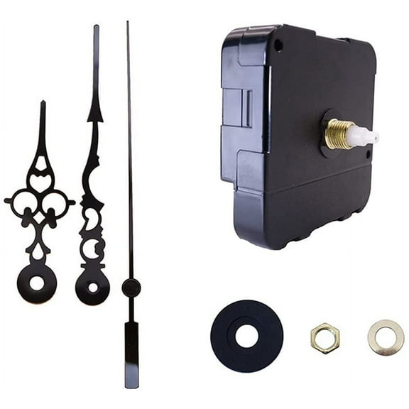 Limei 1 Set Wall Silent Clock Movement Replacement Repair Tool Kit for DIY Cross-Stitch