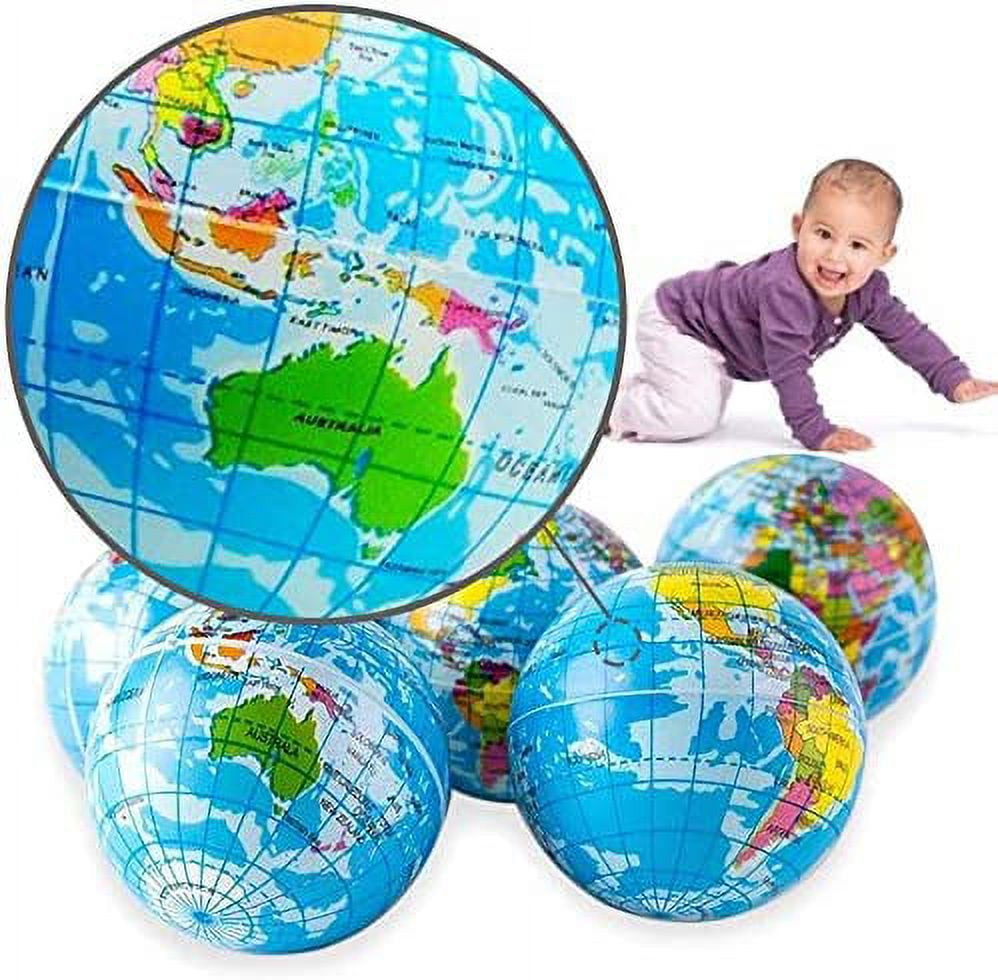 Ciieeo 6 Pièces Globe Balle Anti-Stress Pour Mini Balles Anti