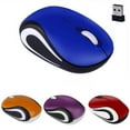thumbnail image 1 of Limei 2 4G Wireless Mouse 1200 DPI Mobile Optical Cordless Mouse with USB Receiver Portable Computer Mice Wireless Mouse for Laptop PC Desktop 3 Buttons Purple, 1 of 7
