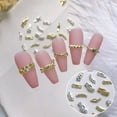 thumbnail image 1 of Limei 20Pcs Nail Decorations Exquisite Alloy 3D Nail Charms DIY Manicures Designs, 1 of 7