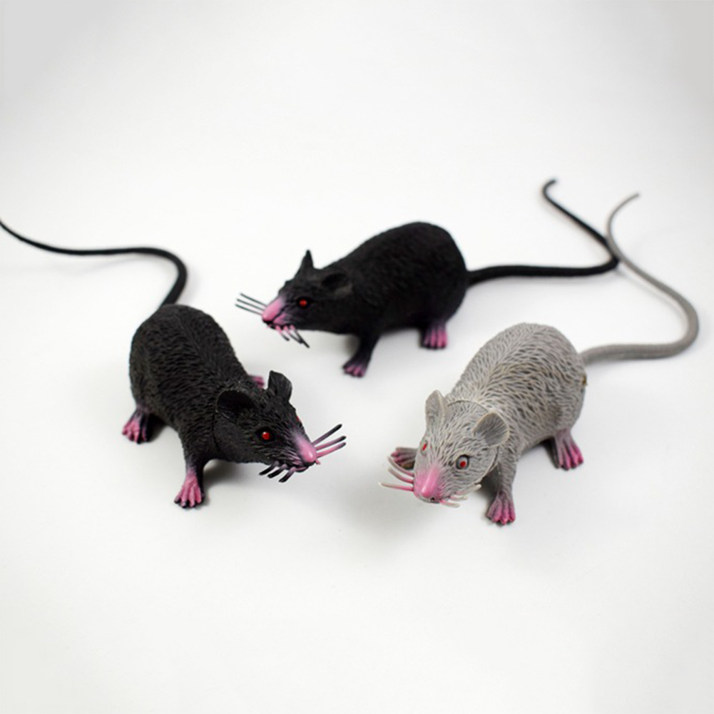 Pvc Mice Limei 22cm PVC Simulation Mice Model Kids Toy Gift Halloween Party ...