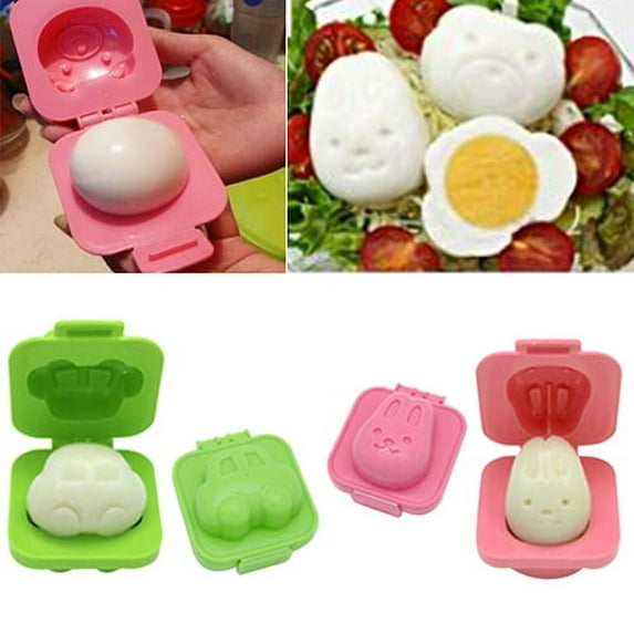 Limei 2pcs/Set of Cartoon Eggs Mold Rice Ball Sushi Making Kit Baking Mold Cute DIY Kitchen Gadget Accessories