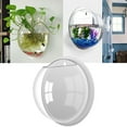 thumbnail image 1 of Limei 5.9 Inch Wall Fish Tank, Transparent Aquarium, Round Wall Mounted Hanging Fish Bowl Plant Pot Home Decor, 1 of 7