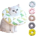 thumbnail image 1 of Limei Adjustable Cat Recovery Collar 3.94", Waterproof Neck Elizabethan Cone After Surgery, Wound Healing Protective Soft Edge for Pets/Kitten/Cats/Small Dogs, 1 of 7