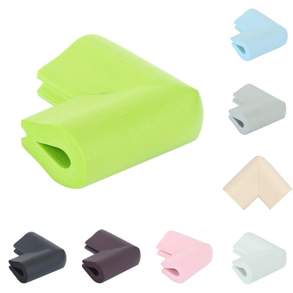 Limei Baby Proof Corner Guards with Double-sided Tape, Heavy-Duty Table Corner Protectors for Baby Safety, Green
