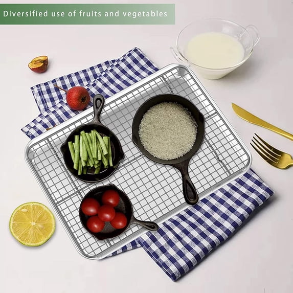 Limei Baking Tray Safe Heat Resistant Baking Pan Reusable Daily for Barbecue