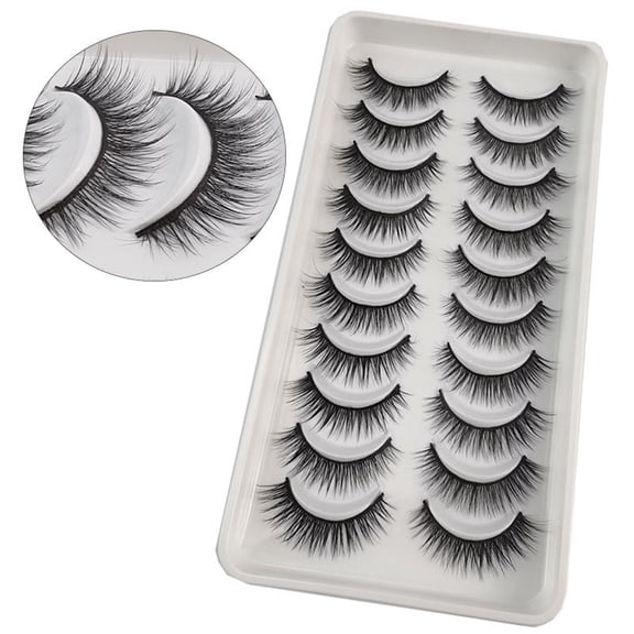 Limei Beautiful Handmade Fake Eyelash Mink for Makeup Thick