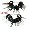 thumbnail image 1 of Limei Car Terminal Removal Tool, TSV 11pcs Wire Terminal Removal Tools Set, Car Plug Terminal Repair Hand Tool for Car Motorcycle Pin Extractor and Casing, Wire Harness, Electrical Wiring Depinning, 1 of 5