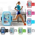 thumbnail image 1 of Limei Cell Phone Armband for Running/Walking/Hiking/Biking, Suitable for iPhone 13/12/11/XR, Galaxy S20, Galaxy S10, Water Resistant Sports Phone Holder with Adjustable Band & Key Holder & Card Slot, 1 of 7