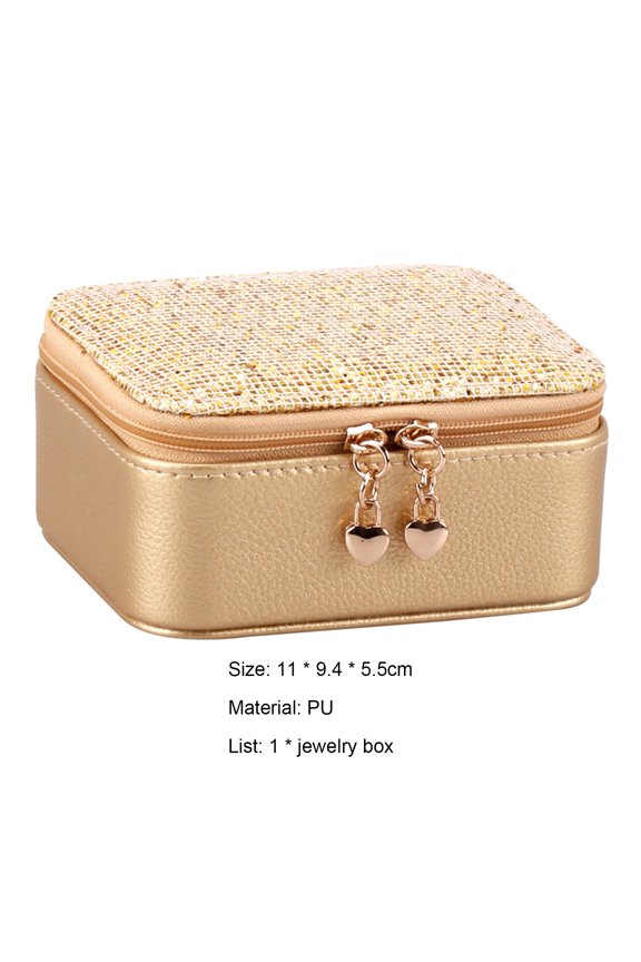 Chic Jewelry Organizer Sequins Design Wedding Supplies Reusable