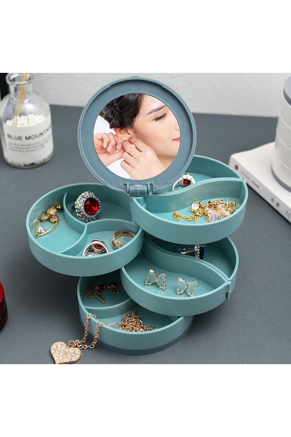 Convenient Necklace Storage Container Space-saving for Dorm Practical