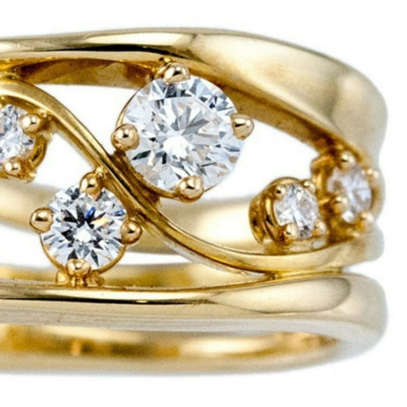 Limei Convenient Women Ring Stylish for Banquet Beautiful