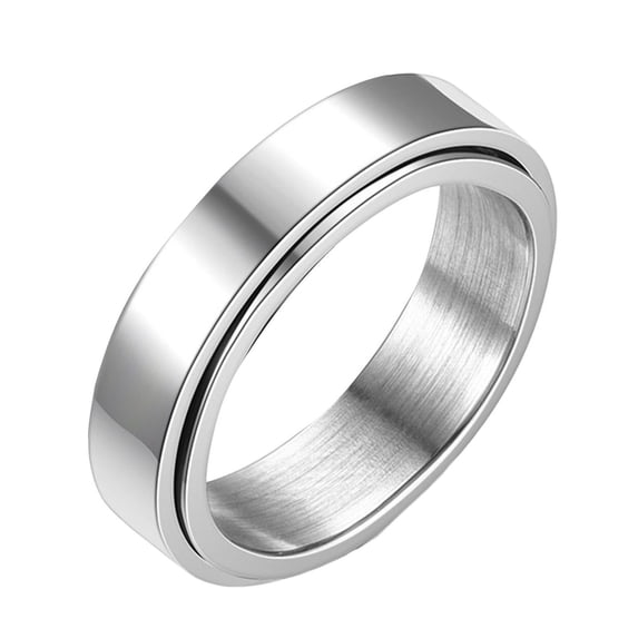 Limei Creative Metal Ring Geometric for Gift Charming