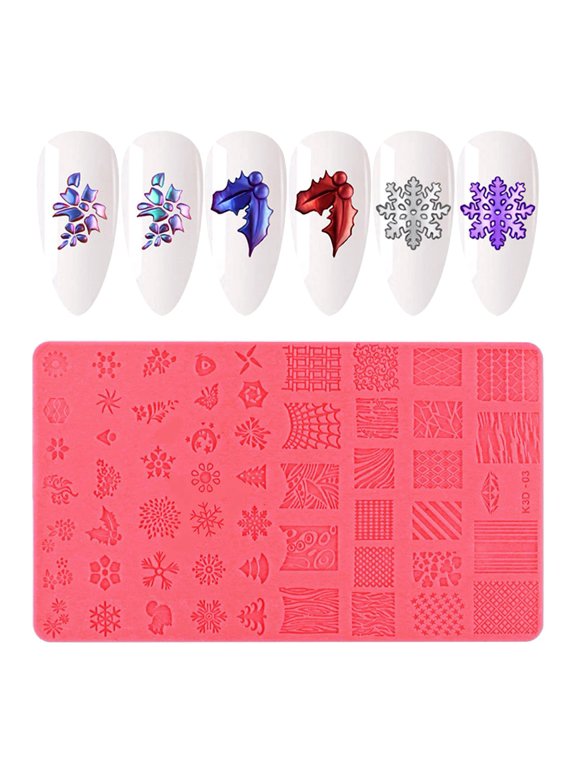 Daily Nail Printing Template Comfortable for Performance Reusable