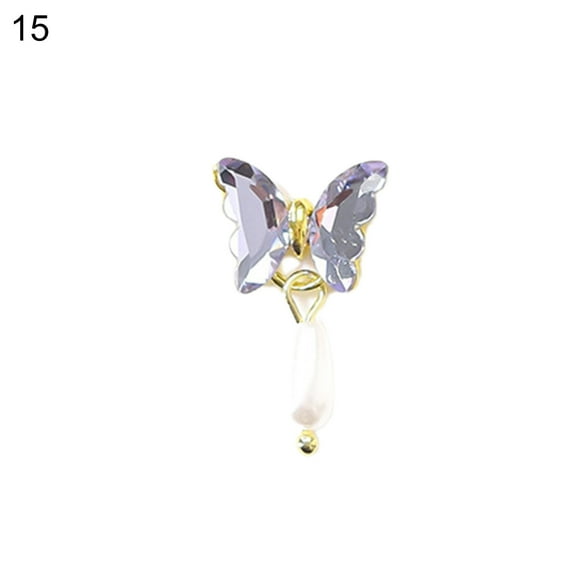 Limei Delicate Nail Art Butterfly Long Lifespan for Lady 3D Effect