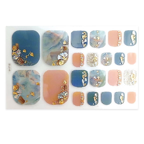 Limei Delicate Toenail Polish Stickers Remove Easily for Home Breathable