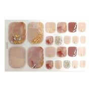 Limei Delicate Toenail Polish Stickers Remove Easily for Home Breathable