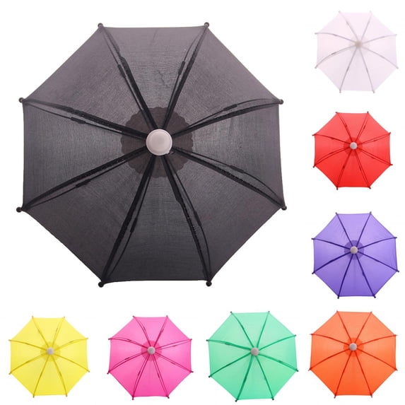 Limei Doll Umbrella for 8 Inch Dolls Doll Accssories Open Close (Yellow)