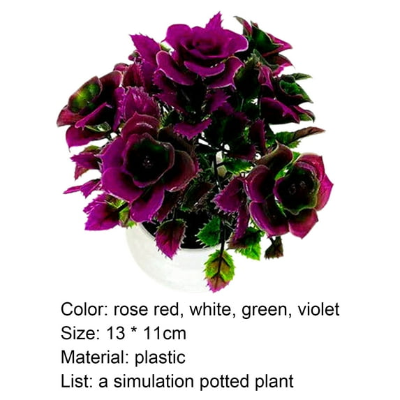 Limei Durable Simulation Plants Decorative for Home Non-fading