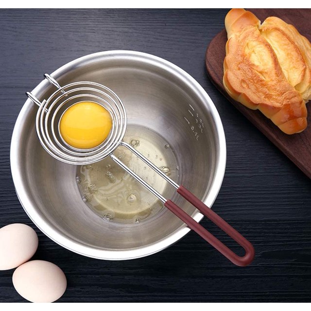 Limei Egg Separator, Filter Egg Whites and Yolks Strainer Divider