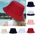 thumbnail image 1 of Limei Everyday Cotton Style Bucket Hat Unisex Trendy Lightweight Outdoor Hot Fun Summer Beach Vacation Getaway Headwear, 1 of 7