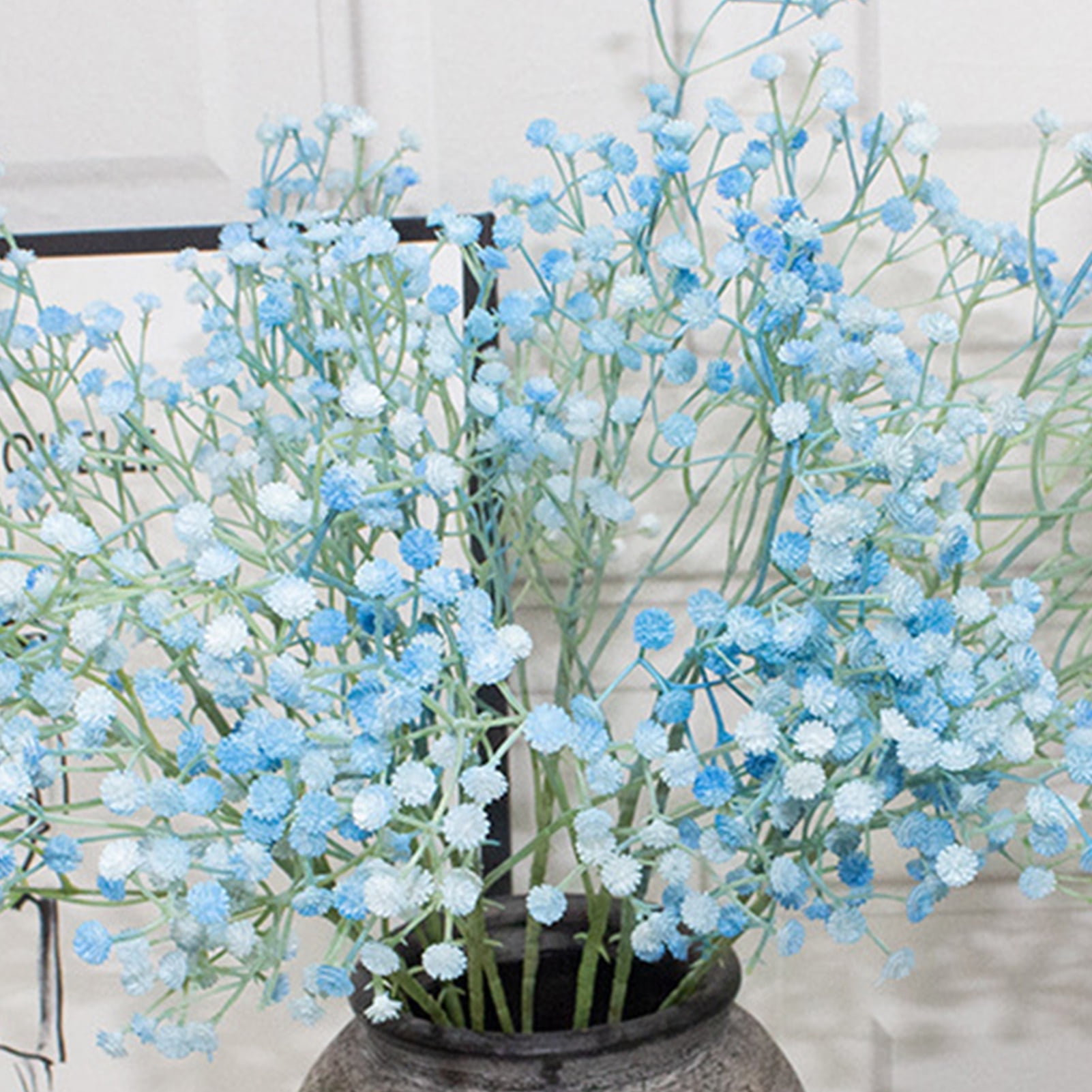 Limei Fake Gypsophila Flower Charming Artificial Baby Breath Flowers Fake Gypsophila Bouquets